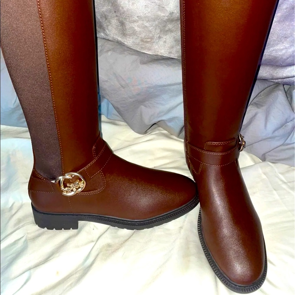 COACH
Women's Farrah Logo Buckle Tall Riding Boots